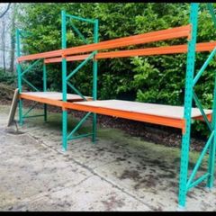 Pallet Racking - 4m - 3m - 2m High Frames Available - 20ft Wide!