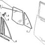 RH Rear Qtr Glass (Dedra integrale) Image 2