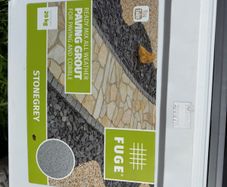 Paving grout - stone grey