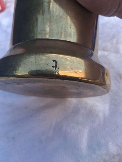 Victorian Apothecary Brass Pestle and Mortar (2.3kgs)