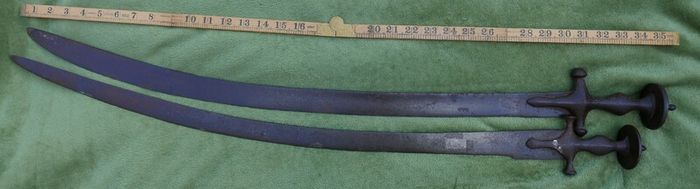 1800 Antique TULWAR SHAMSHIR Vintage Swords Handmade Period Old Rare Collectible (360 each)