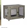 Paw hut pet crate end table with washable cushion for sale Image 10