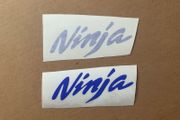 Ninja Tank Fairings Belly pan Decals x2