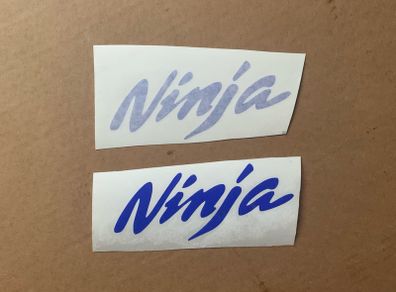 Ninja Tank Fairings Belly pan Decals x2
