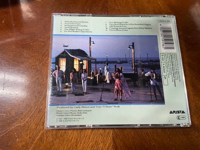 Carly Simon Greatest Hits Live CD