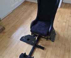 Playseat Evolution, Seat Slide & Gearshift Holder. Sim Racing Rig