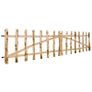 Double Fence Gate Hazel Wood 300x60 cm Image 3