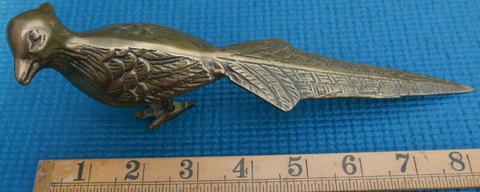 Antique Brass Pheasant