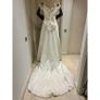 Wedding Dress UK Size 12 Jasmine Bridal Vintage Full satin skirt in cathedral length train COLLECTION DUBLIN 18 Image 5