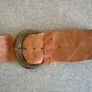 Vintage Twiggy Firenze wide leather belt Image 3