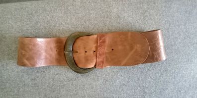 Vintage Twiggy Firenze wide leather belt