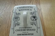 Vintage Ceramic Cheese Dish and Cover for Sale