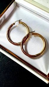 Vintage 14ct Gold Hoops