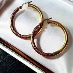 Vintage 14ct Gold Hoops