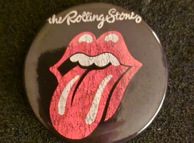 The rolling stones, pin back button badge.