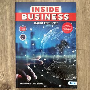 Inside Business: Leaving Certificate Textbook by Davin Kielthy & Lisa O Byrne (Edco)