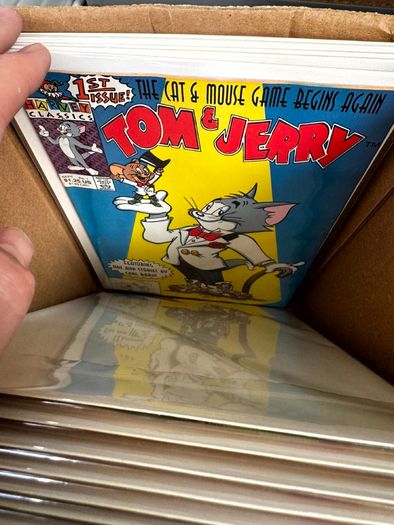Indie Long Comic Box w 250 Comics for Sale