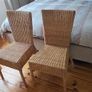 2 Rattan Wicker Chairs from Ikea. Need to go ASAP Image 2