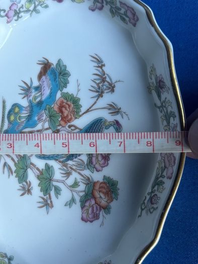 Wedgwood Bone China Kutani Crane Trinket Dish