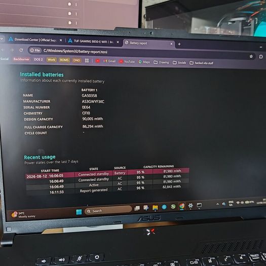 ASUS TUF Gaming A16 Advantage Edition  Ryzen 7