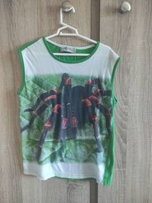 Spider-top vest 6/7 years old 122 cm