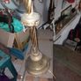 antique brass candle holder Image 3