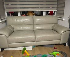 beige couch