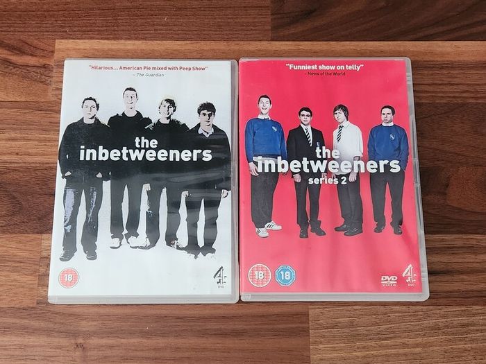 The Inbetweeners series 1 and 2 DVD