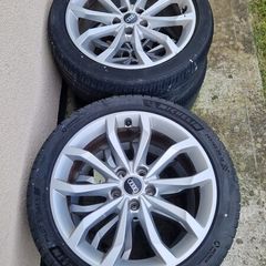 18" Audi Alloy Wheels with Tyres