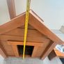 Solid wooden outdoor dog house Image 8