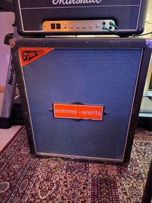 Vintage Simms Watts 4 x 12" Cab - Unloaded