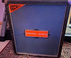Vintage Simms Watts 4 x 12" Cab - Unloaded