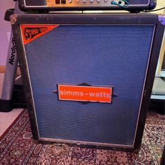 Vintage Simms Watts 4 x 12" Cab - Unloaded