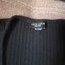 Black long sleeved, ruched front, cropped top, NEW LOOK, Size 8 Image 3