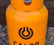 Empty Gas Cylinder