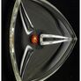 Mid Century Modernist Propeller Style Walther Glass Ashtray Image 4