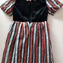 vintage velvet/taffeta dress 7/8 yrs Image 5