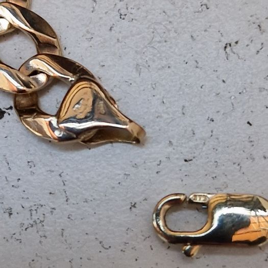 9ct gold mens bracelet