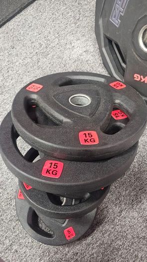 Barbell and plates 120kg