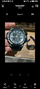 2 sports watchs digital face