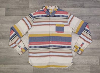 Edwin Japan Tribal Patchwork Shirt Mens M/L