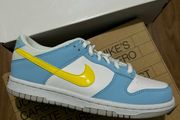 Nike Dunk low Homer Simpson shoe