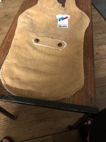 Dog suede Coat