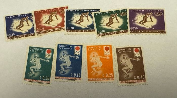 Olympic Games 1964 PARAGUAY