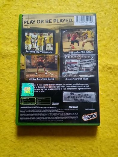 Fifa Street 2 Xbox Original Games Original Pal version