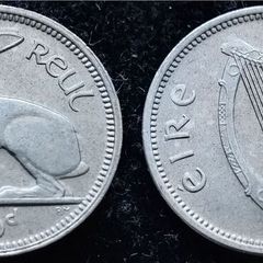 [#449] - Ireland 1967 | 3 Pence | Irish 3d | Hare | KM.12a | MS