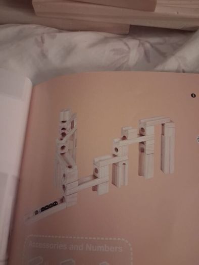 wooden marble run