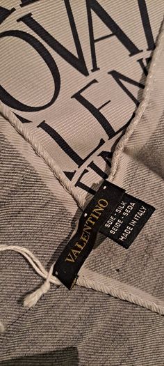 Vintage Valentino Silk Scarf
