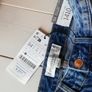 New Stradivarius ladies straight low 1410 blue jeans UK6.. EUR 34 Image 4