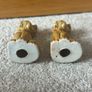 A Pair of Vintage Japanese Ceramic Dog Figurines Image 2